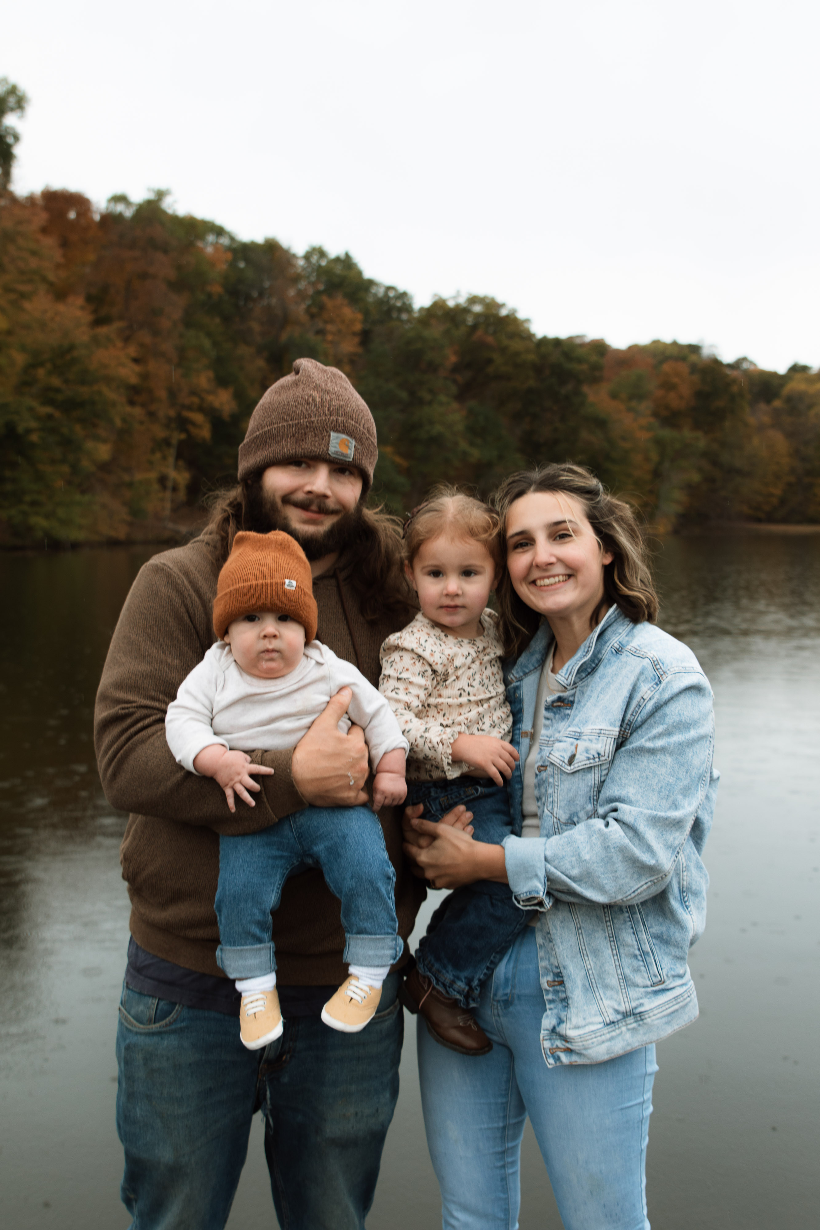 Family session at Mount Saint Francis