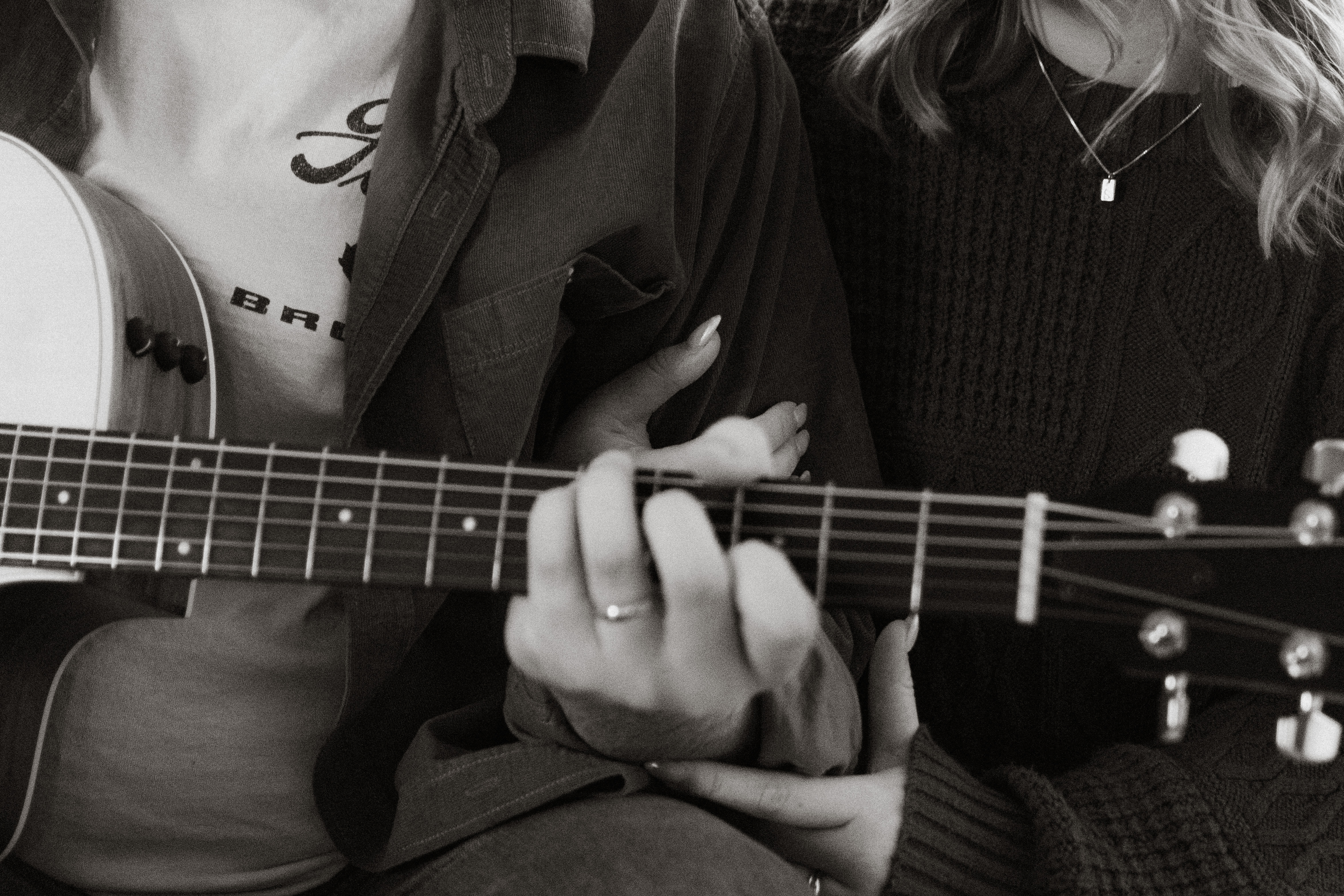 Couples studio portrait session